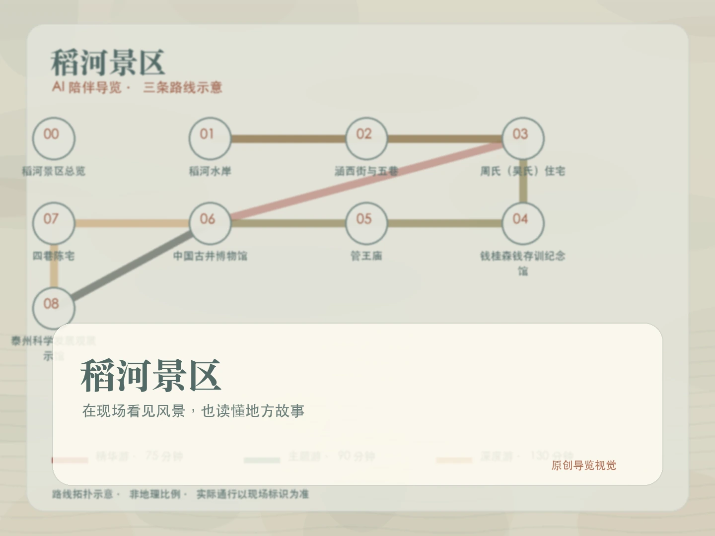 稻河景区景区导览封面