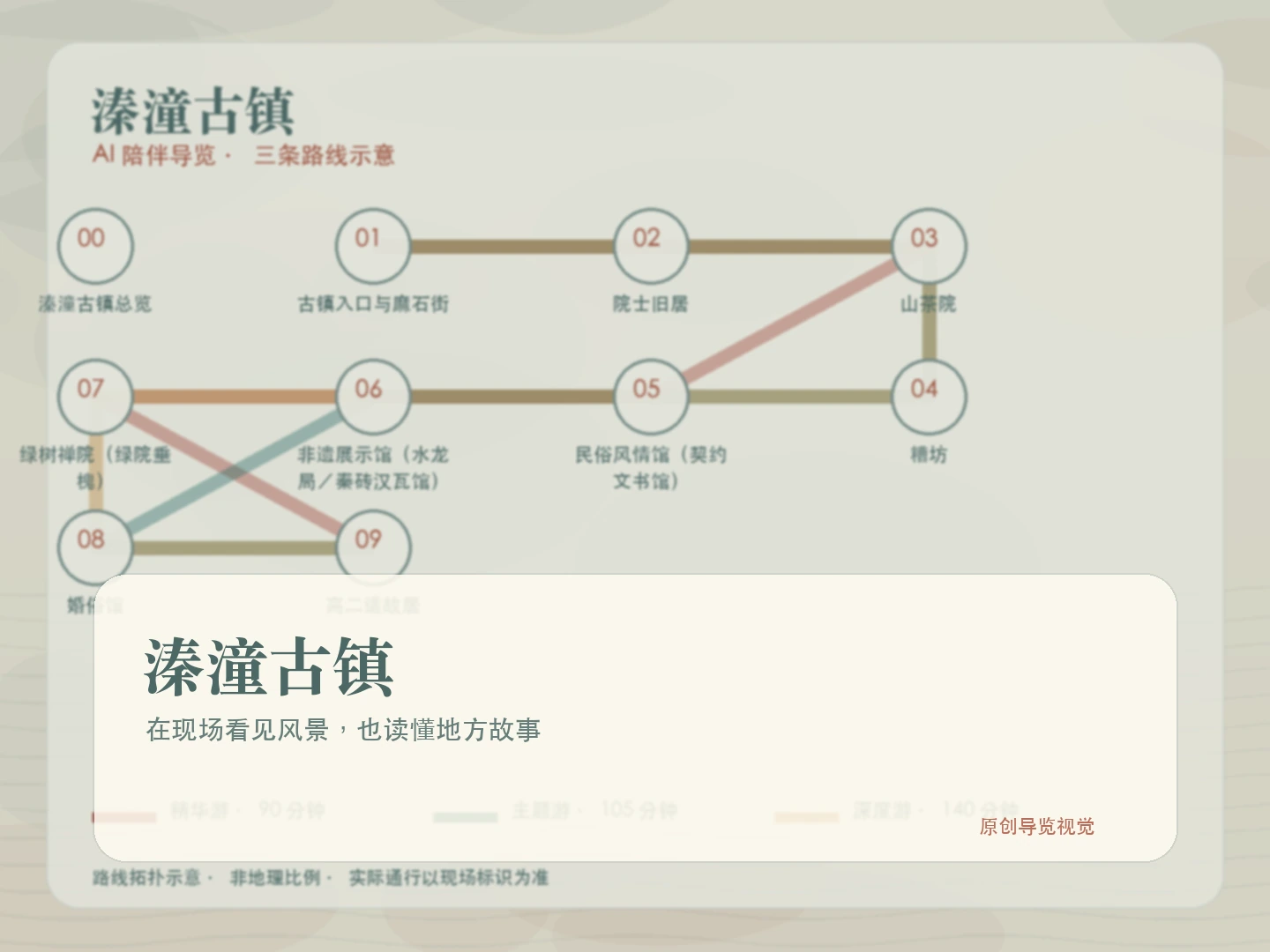 溱潼古镇景区导览封面